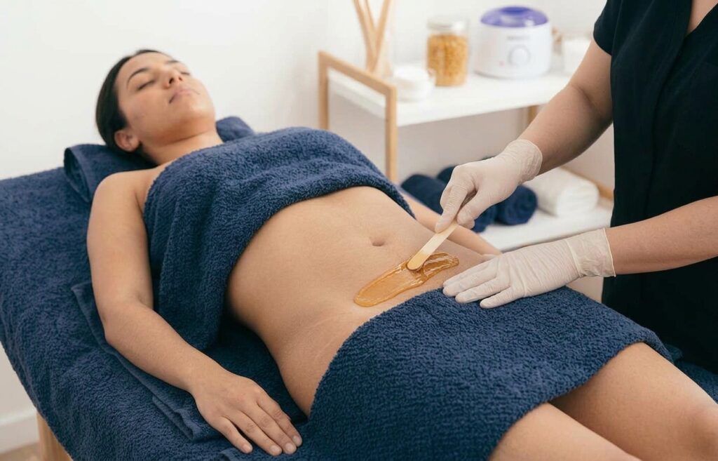 Professional bikini waxing in Goodlettsville & Nashville, TN using premium Lycon wax for smooth, long-lasting results. Book with Modern Skin Science today.